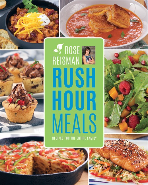 The cover of "Rush Hour Meals" by Rose Reisman is seen in an undated handout photo.