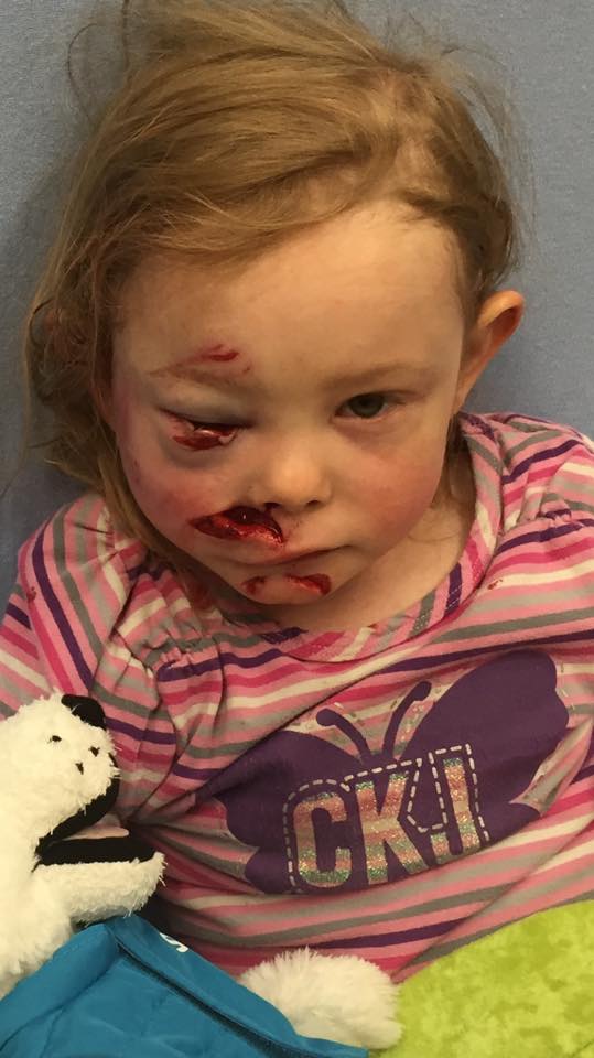 Jenna, seen here in a photo posted on Facebook by her mother.