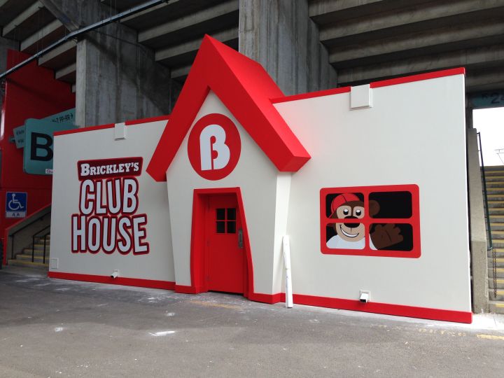 Brickley’s Club House at The Brick Field at Commonwealth Stadium.