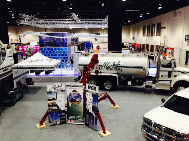 There were fewer crowds at the Global Petroleum Show in Calgary June 7, 2016.