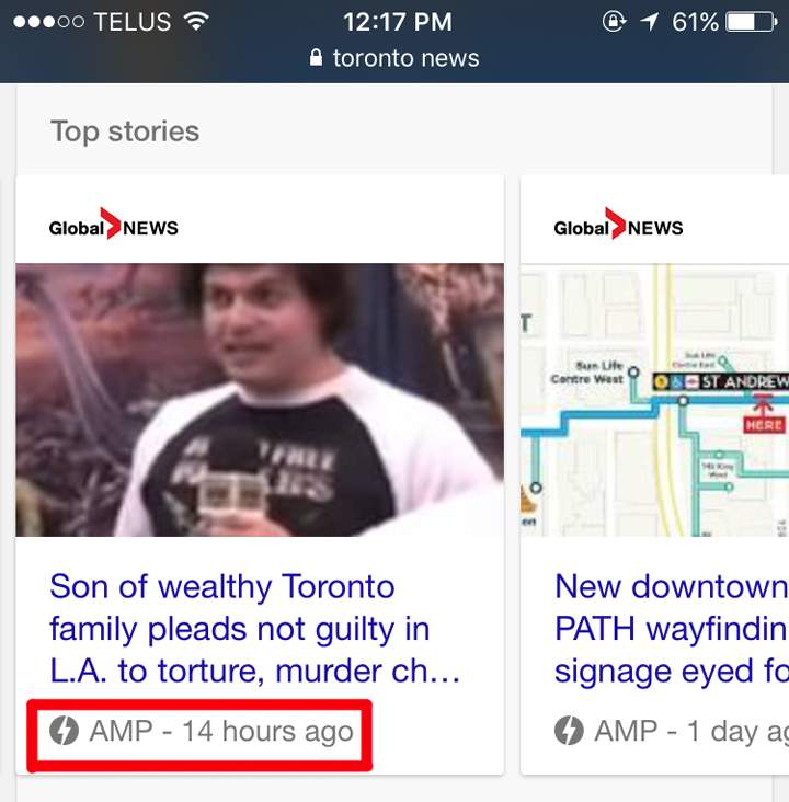 Global News partners with Google to help launch Accelerated Mobile Pages in Canada - image