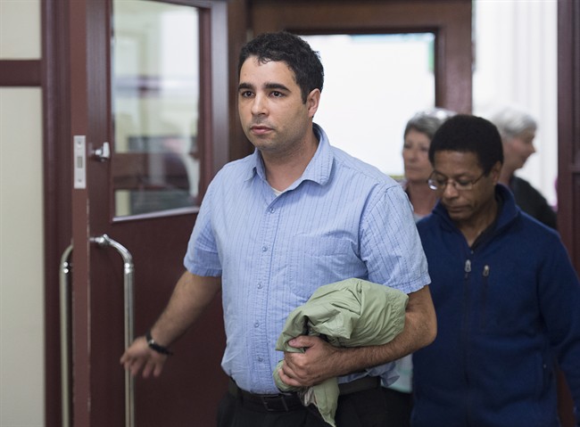 Stephen Gregory Tynes attends provincial court in Halifax on Monday, June 6, 2016.