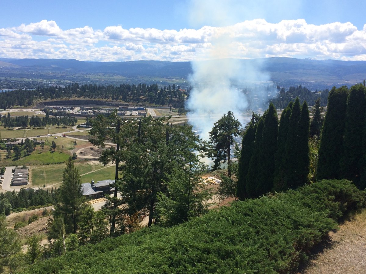 West Kelowna wildfire extinguished Globalnews.ca