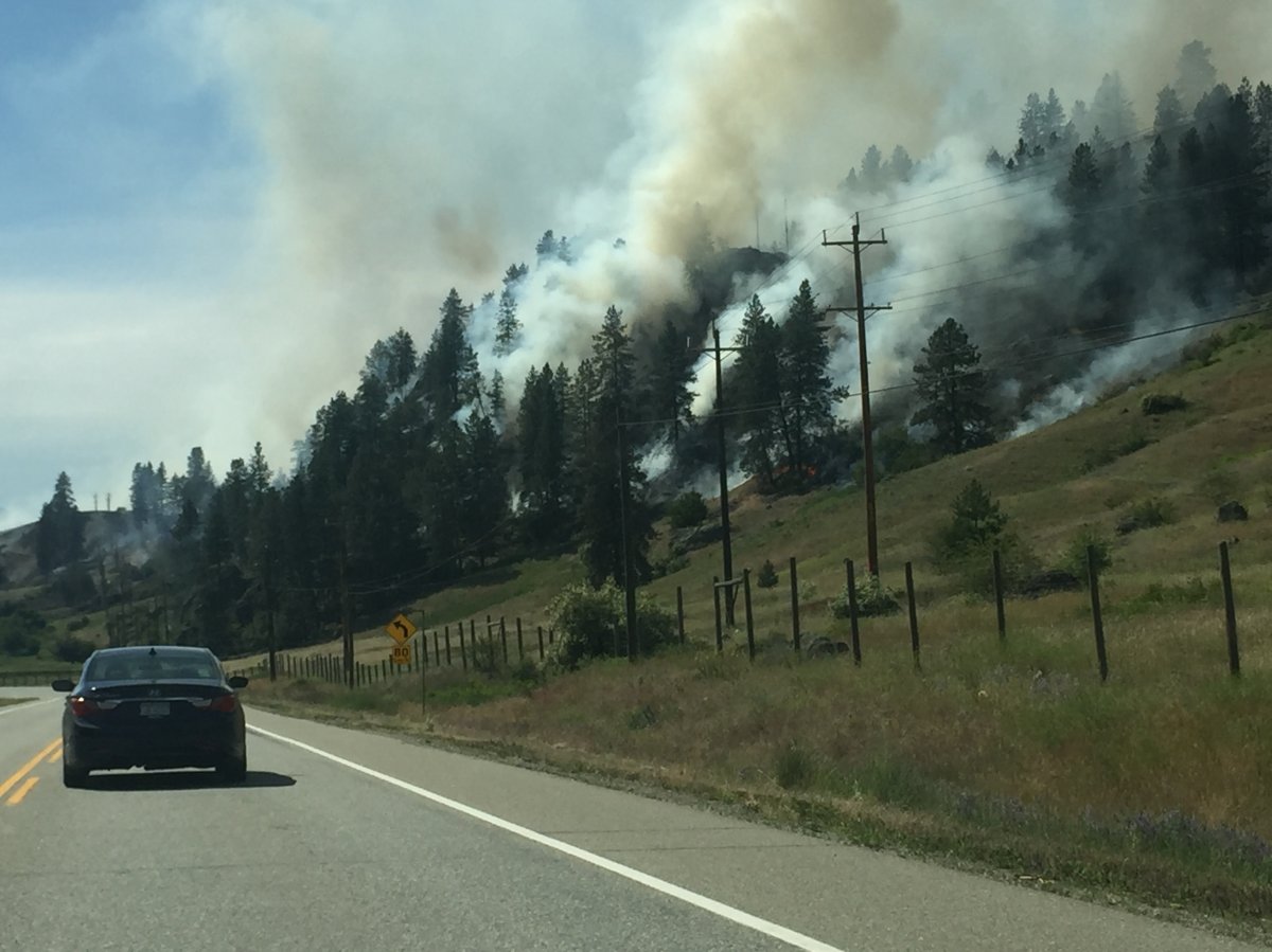 UPDATE Fire near Grand Forks doubles in size to 224 hectares