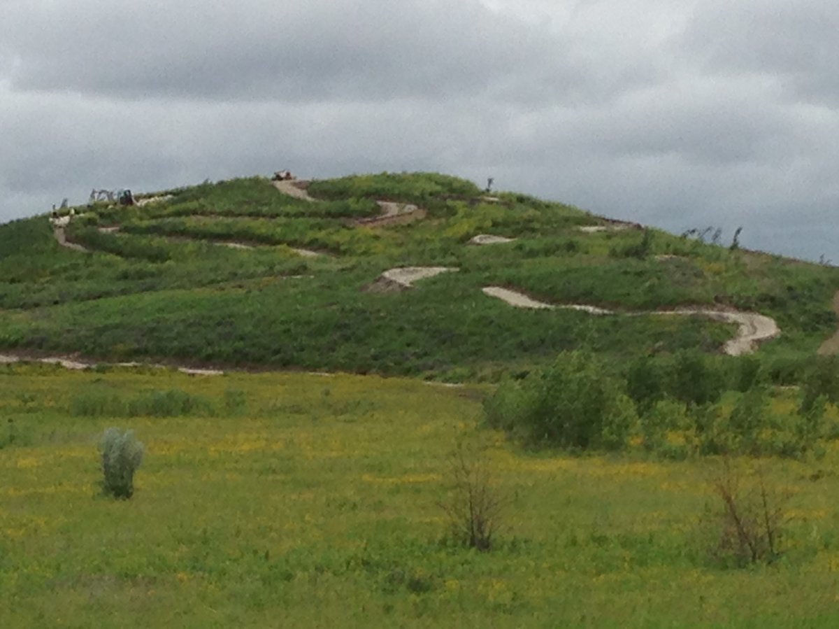 A look at the new mountain bike course at FortWhyte Alive, which is being built for the Canada Summer games in 2017 .