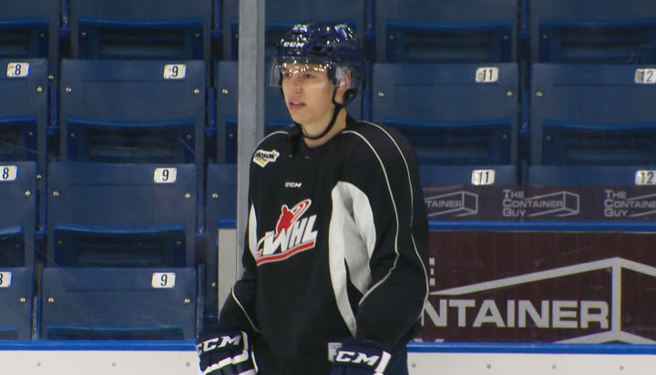 Saskatoon Blades defenceman Libor Hajek was selected 37th overall by the Tampa Bay Lightning in the 2016 NHL Entry Draft.