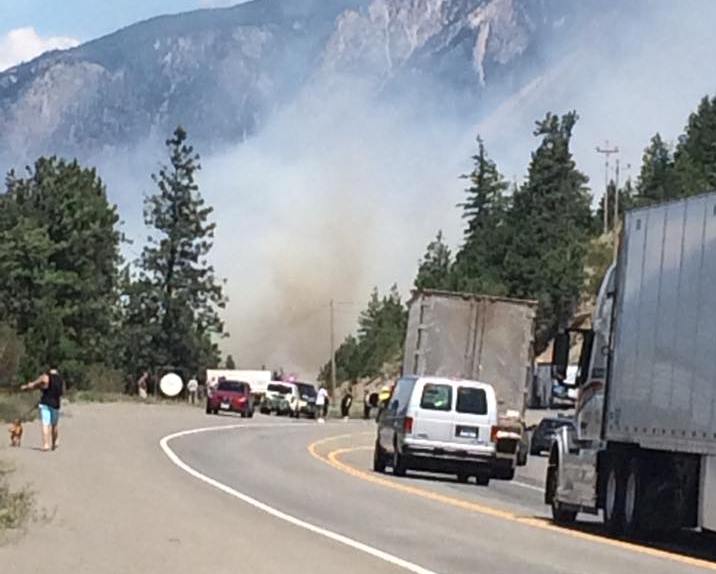 Trans-Canada south of Lytton re-opens following wildfire fight - image