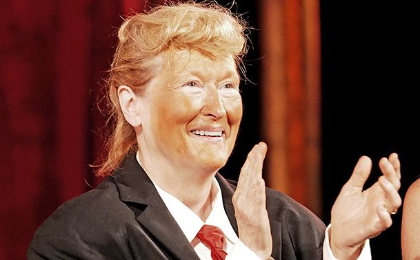 Meryl Streep as Donald Trump