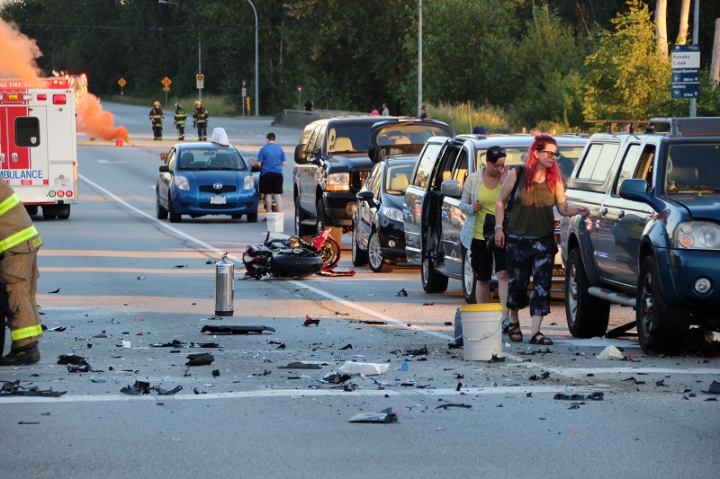 Serious Motorcycle Crash In Maple Ridge Sends 1 Man To Hospital - BC ...