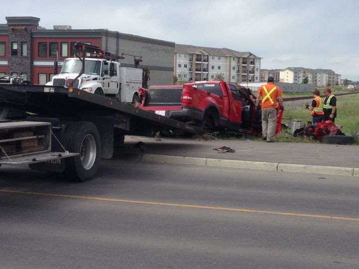 Fatal crash at railway crossing in Airdrie