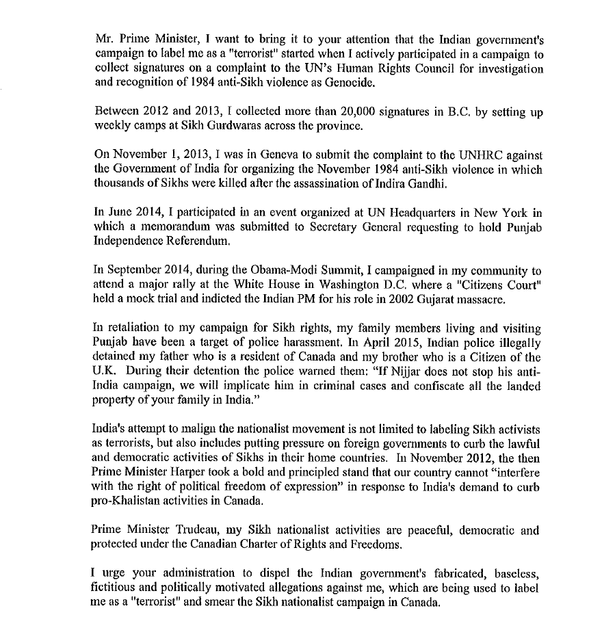 B.C. man accused of running terror camp pens letter to Justin Trudeau - image