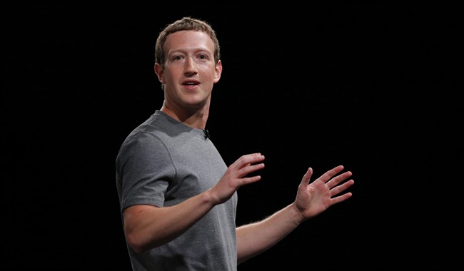 Facebook CEO Mark Zuckerberg speaks at an event in Barcelona, Spain, Feb. 21, 2016.