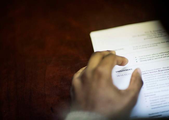 The Saskatchewan NDP said youth unemployment is 38 per cent higher than it was ten years
ago.