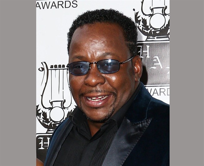 In this Sept. 27, 2015, file photo, Bobby Brown attends the 26th Annual Heroes and Legends Awards in Beverly Hills, Calif. 