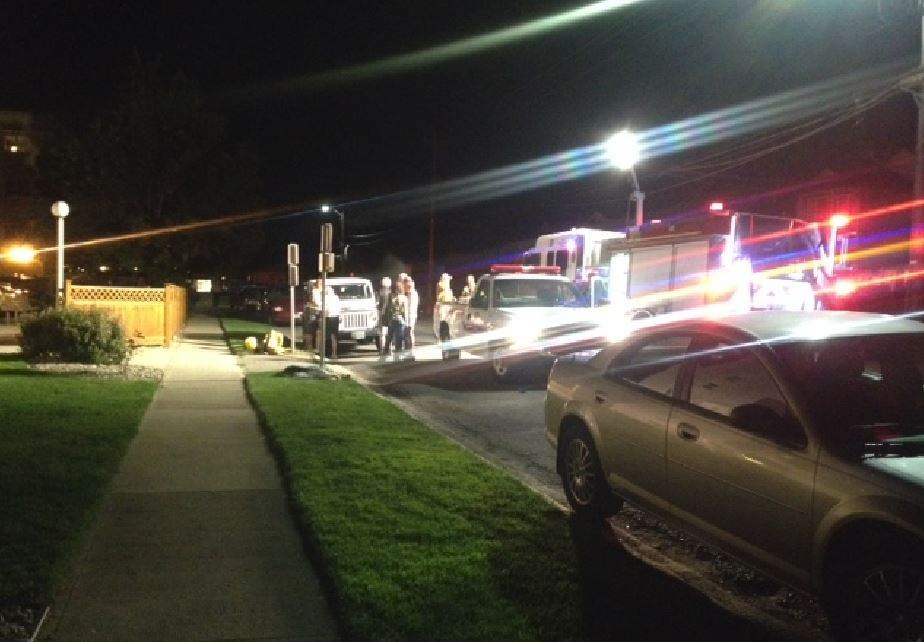 Several residents have been displaced after an apartment fire on Brunswick Street in Penticton on Friday night.