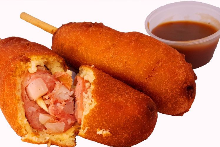 New K-Days midway food includes rainbow grilled cheese, pickle hot dog - image