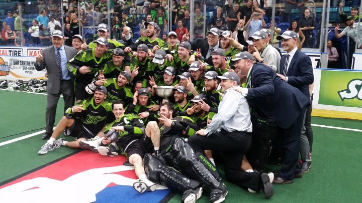 The Saskatchewan Rush capped their first season in their new home with a second straight Champion's Cup.
