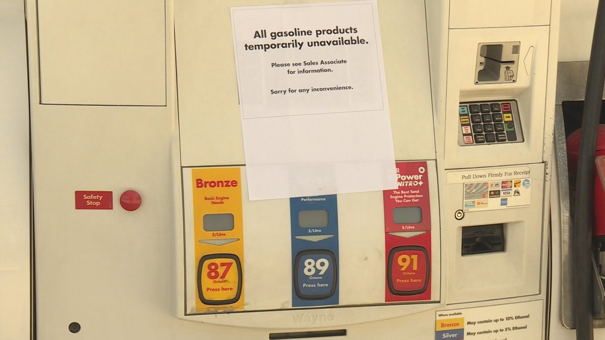 Some Shell gas stations throughout the Okanagan are also reporting they have run out of fuel.