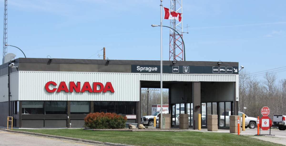 Sprague border crossing
