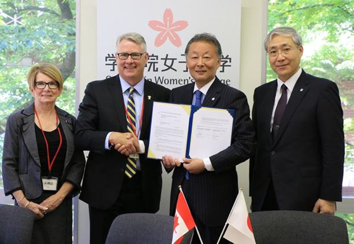 The University of Lethbridge extends its 35 year history with Japan by signing new agreements with Hokkai-Gakuen University and Gakushuin Women's College.