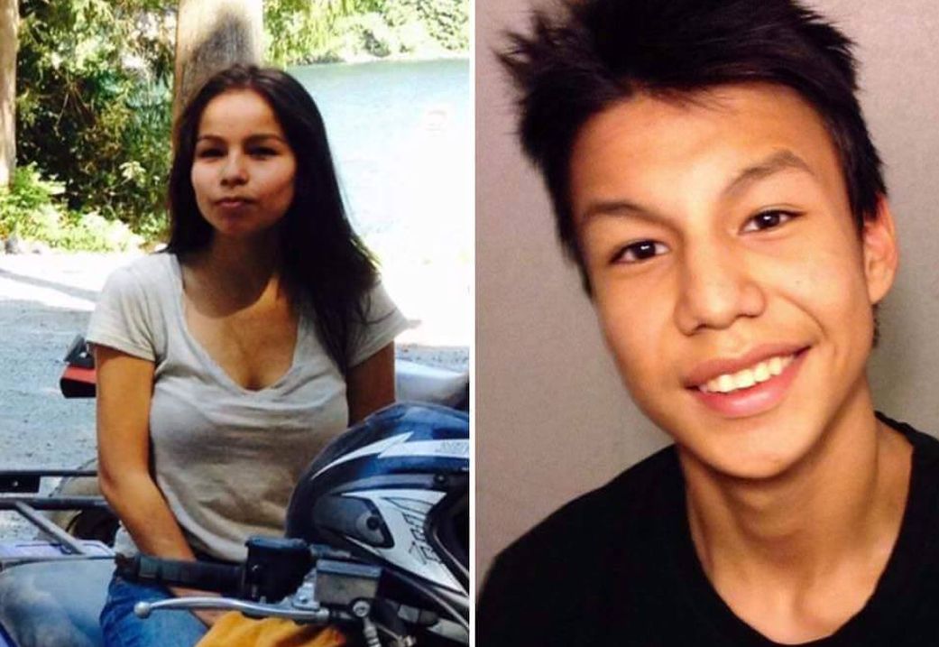 Cory Grey and Dylan Laboucan went missing Saturday night. Their deaths have been ruled homicides.