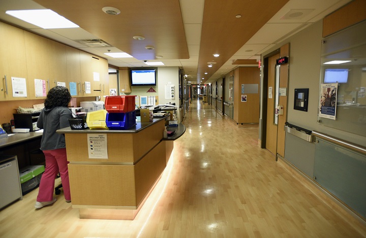 File photo of Mount Sinai Hospital in Toronto.