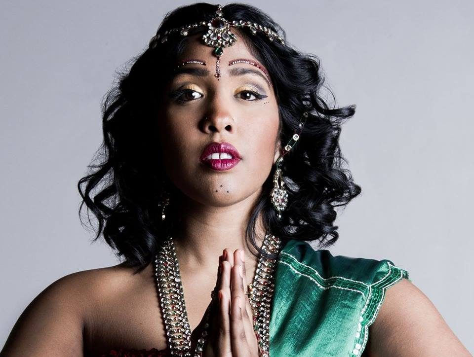 A photo of Saiswari Virahsammy, who gave Kevin Hart a note to thank him for encouraging her to keep jogging.