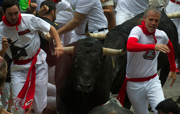 5 injured on 6th day of Pamplona bull run in Spain - National ...