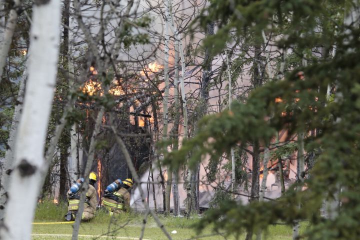 Fire crews battle blaze at southwest woodworking shop - Calgary ...