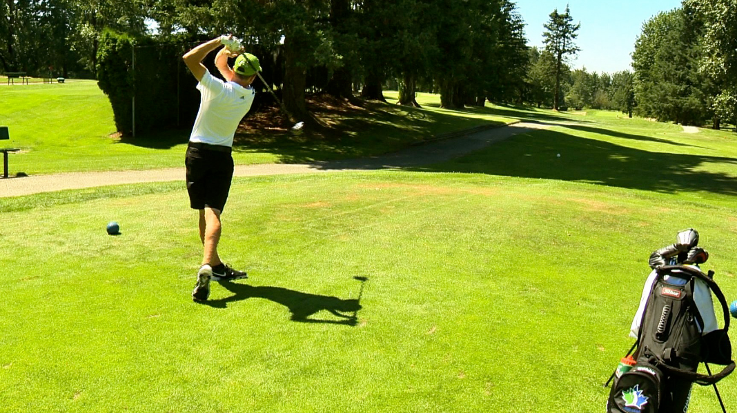 Colwood’s Nolan Thoroughgood acing his early years in golf - image