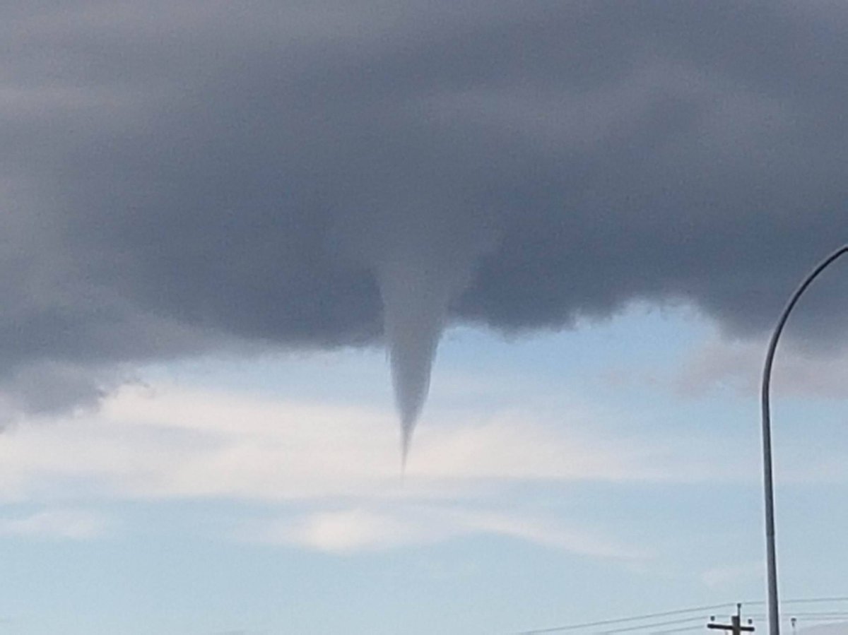 PHOTOS: Funnel clouds spotted in Edmonton area Thursday night ...