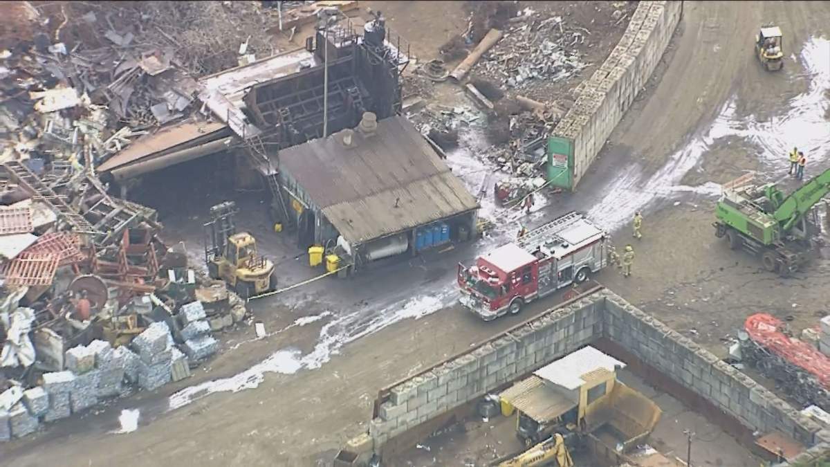 Worker injured after explosion and fire in Burnaby - image