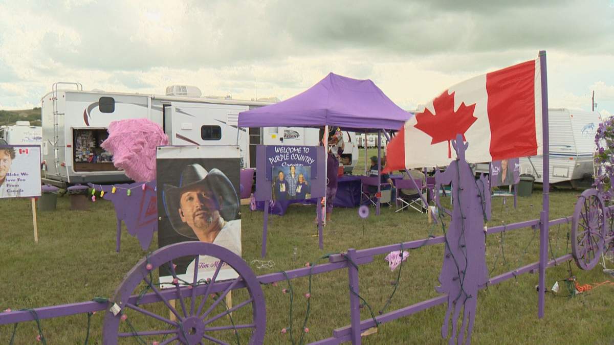 Purple Country is back for another year at Craven.
