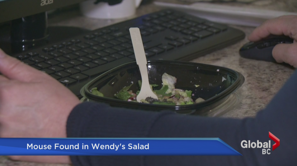 Woman says she discovered rat in salad at Wendy’s in Abbotsford - image