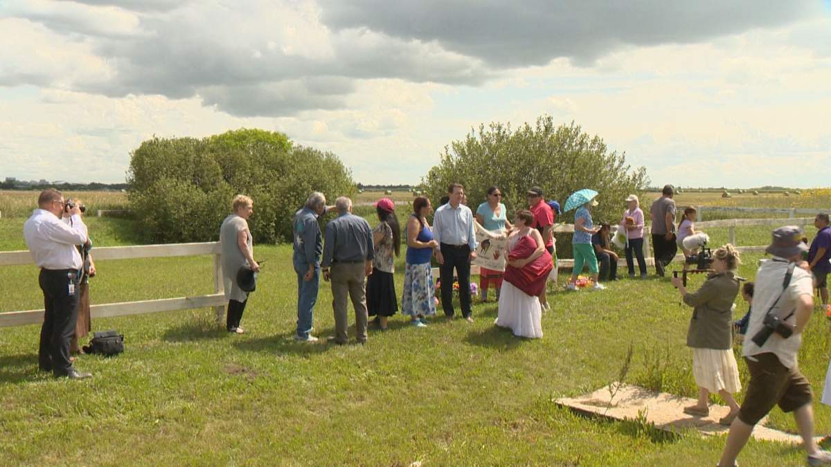 The yearly walk was organized by the three groups, the Regina Indian Industrial School (R.I.I.S) Commemorative Association, Saskatchewan Missing and RIIS Media Project. 