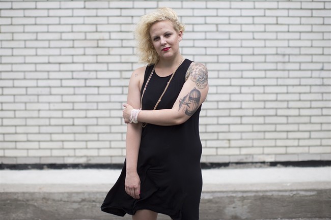 Mandi Gray poses for a portrait in Toronto on Friday, July 15, 2016.