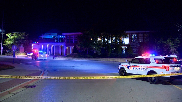 York Regional Police have taken five suspects into custody following a banquet hall shooting in Aurora.