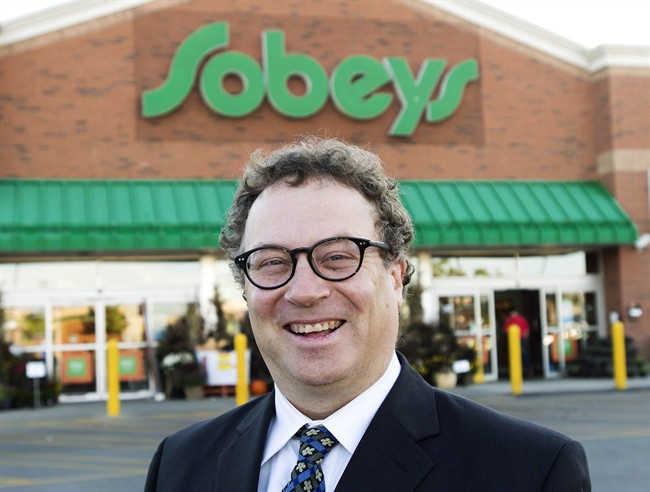 Marc Poulin poses for a photograph at the Sobeys grocery store along the Queensway in Toronto on Wednesday, Sept. 25, 2013.