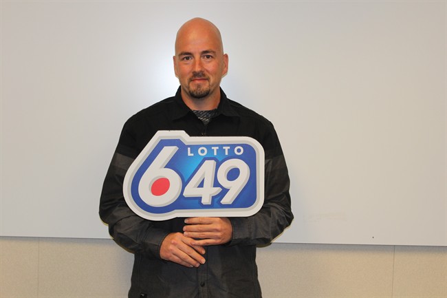 Jason Wheeler, seen in this undated handout photo, won the $1,000,002.00 draw on Lotto 6/49. The Fort McMurray resident told the Western Canada Lottery Corporation that he received help from various organizations after being evacuated due to the wildfire that tore through the city, and wanted to donate part of his winnings to give back.