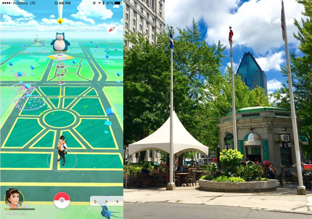 Montreal Canada July 14 Pokemon Go Stock Photo 452863348