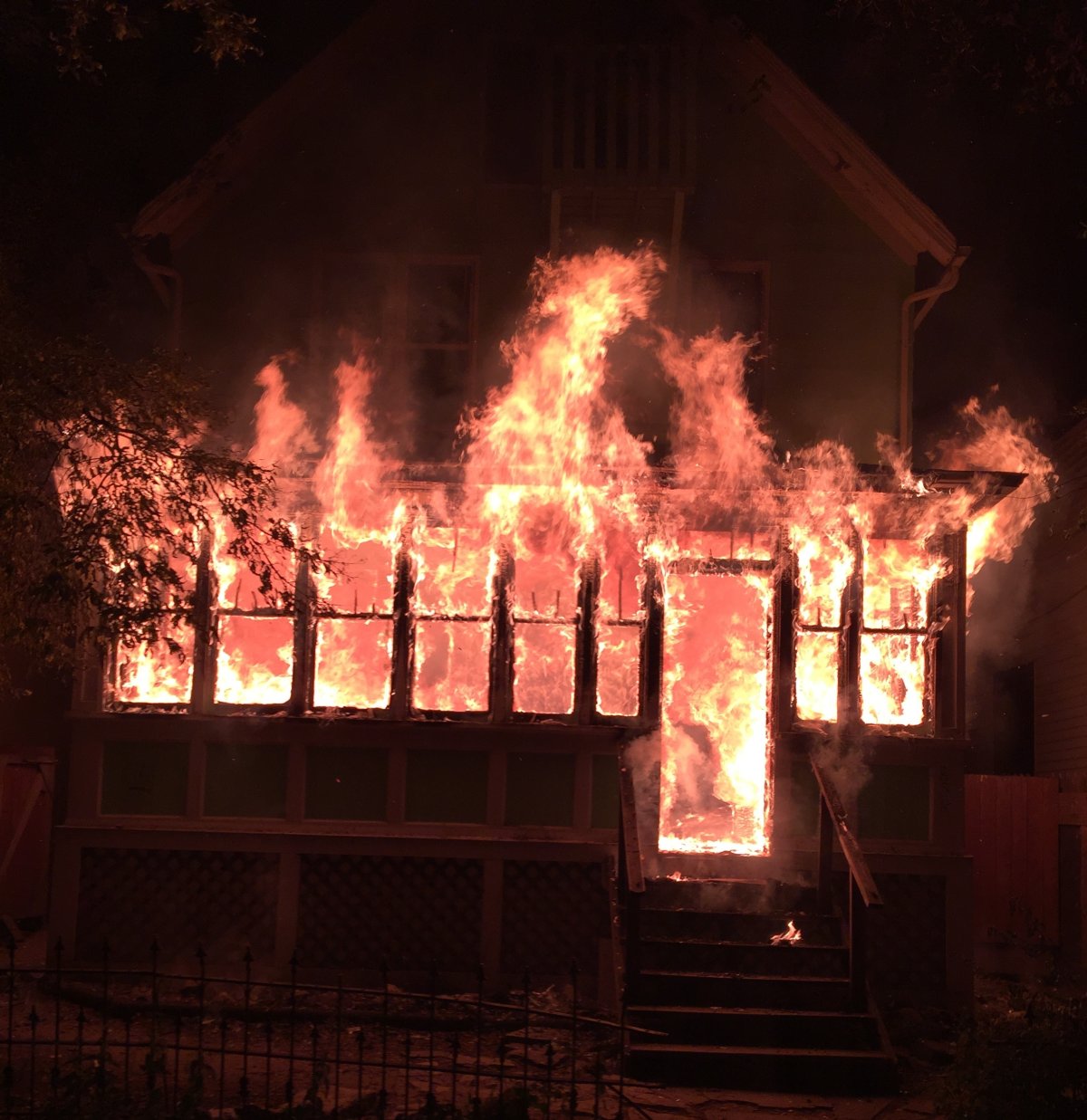 A fire on Austin St North claimed two lives.