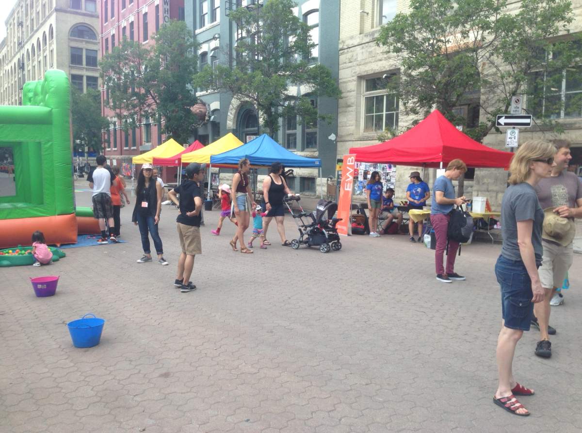 Fringe brings entertainment to Winnipeg streets.