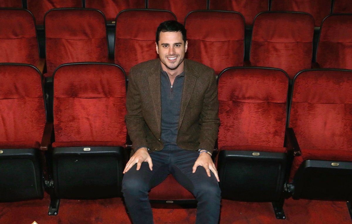 "Bachelor" Ben Higgins  visits "The Lion King" on Broadway at Minskoff Theatre on March 17, 2016 in New York City.