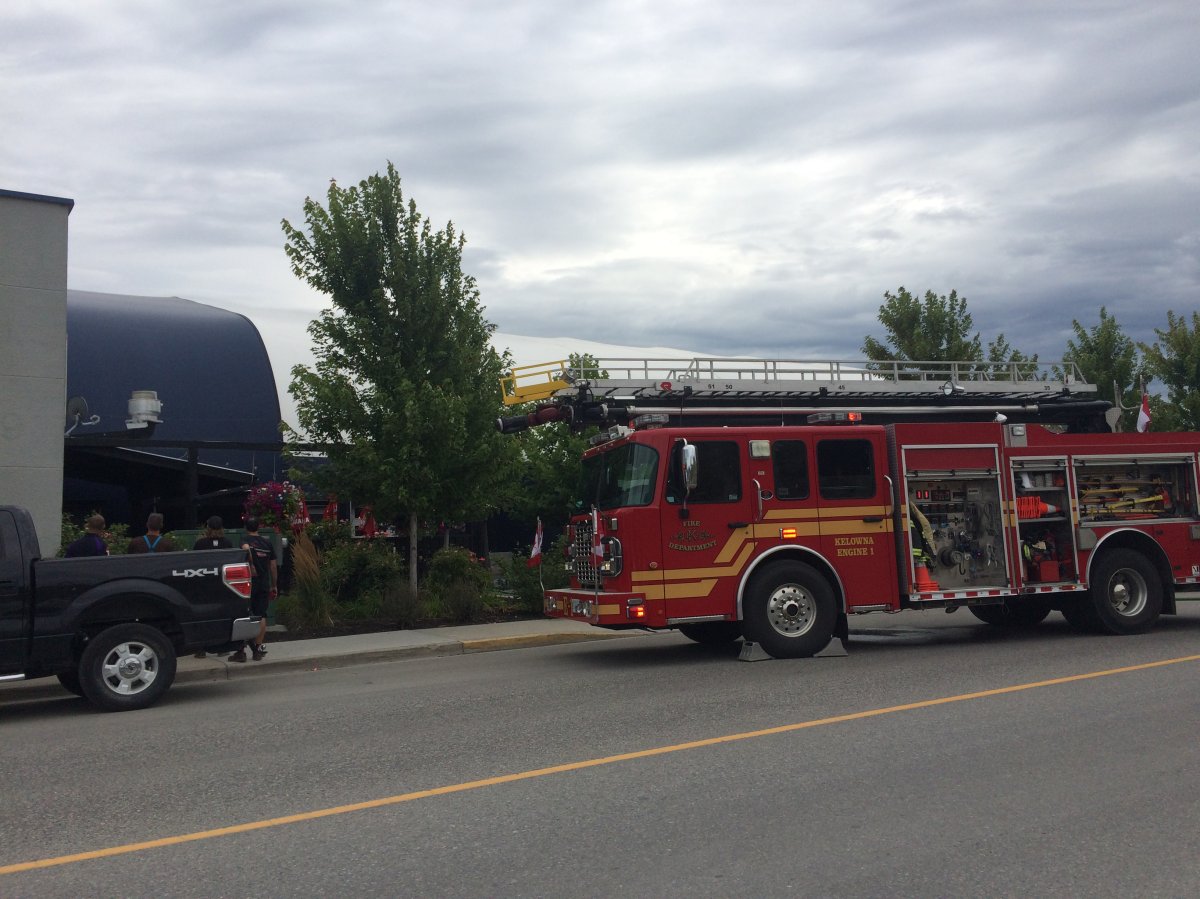 Arson suspected in Friday morning fire at Kelowna business.