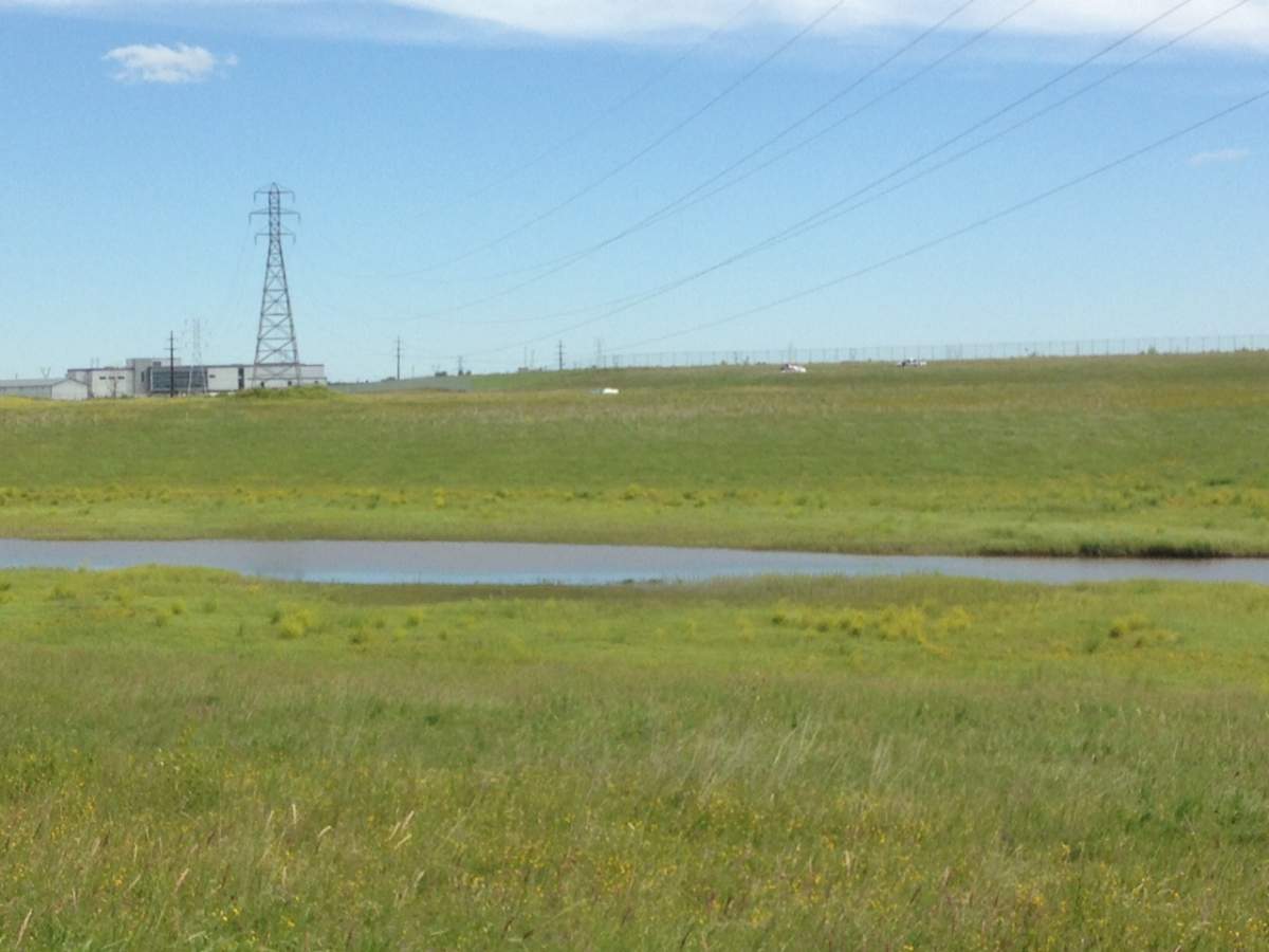 Plumes of grey smoke were visible from the crash site.