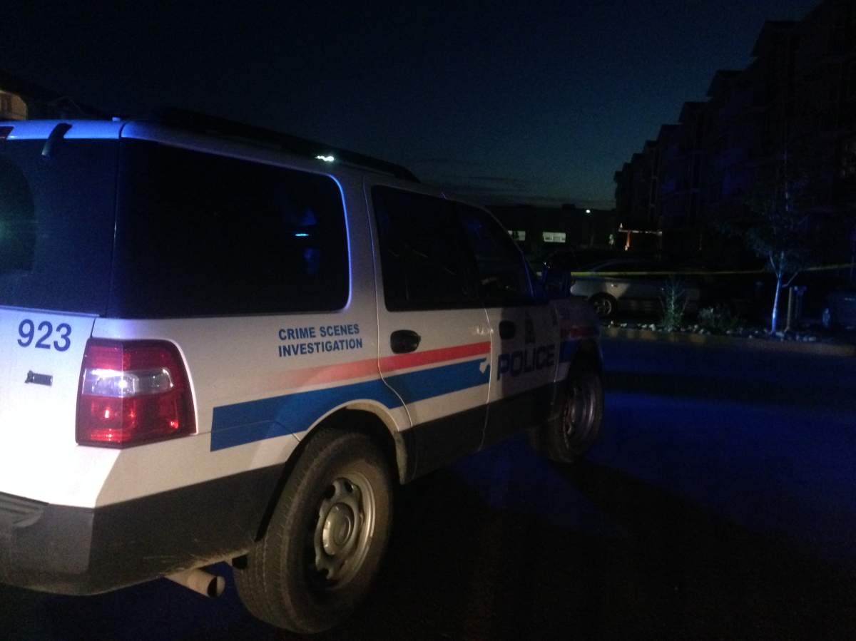 Two men are in custody after a shooting and police chase in Edmonton on the evening of Saturday, July 23, 2016.