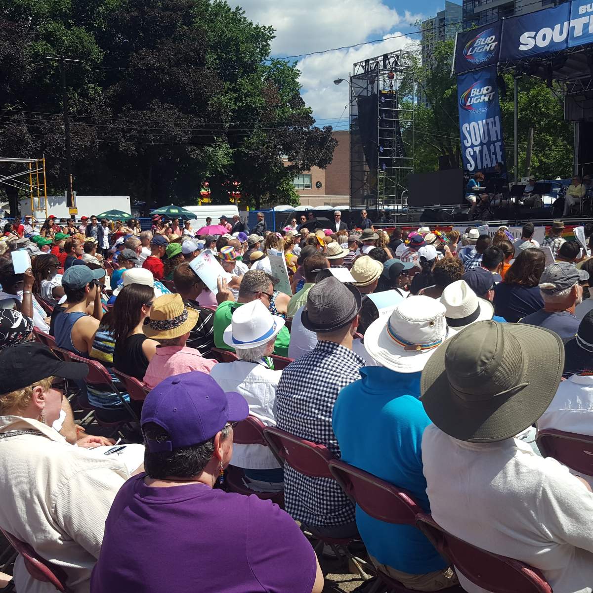 “Church on Church” open-air service before 2016 Pride Parade