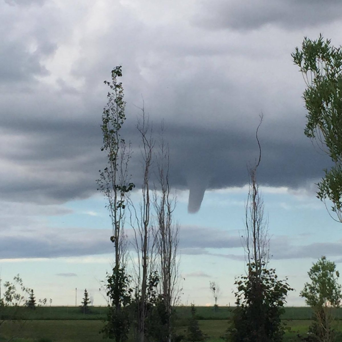 PHOTOS Funnel clouds spotted in Edmonton area Thursday night