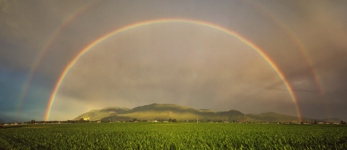 Double Rainbow In The Fraser Valley Does That Mean Two Pots Of Gold Globalnews Ca