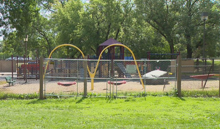 Plans to demolish Kinsmen playground are temporarily on hold after petition gains almost a thousand signatures in nine days.